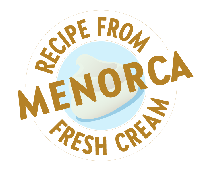 Fresh cream from Menorca